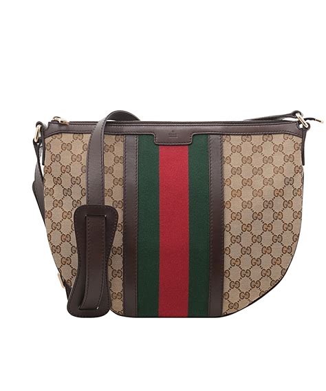 crossbody gucci canvas bag vintage celebrity|gucci crossbody bags on sale.